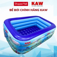 Kaw 3-storey rectangular 3-storey Swimming Pool with many sizes, Thick, Anti-Slip, Gloss and Glue