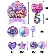 Demon Hunters KPop Topper Demon Hunters KPop Cake Decoration/ Demon Hunter KPOP Topper/ Demon Hunter