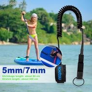 ▬♀ 5/7mm Coiled Surfboard Leash Surfing Paddle Board Ankle Sup Foot Leg Rope Raft Kayak