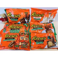 [Sunny Buy] Hershey Reese's Peanut Butter Chocolate Cup Christmas Light Tree White Nutcracker Soldie
