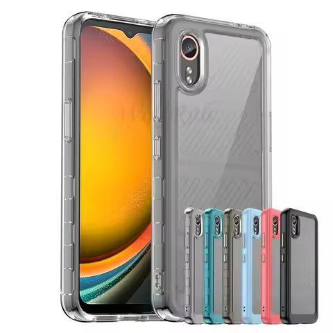 For Samsung XCover 7 Case Cover Samsung Galaxy XCover 7 Capas Armor Shockproof Bumper Transparent Co