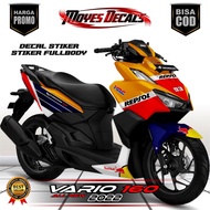 Decal Vario Repsol 160 2022 Decal sticker striping vario 160 fullbody sticker vario 160 motorcycle s