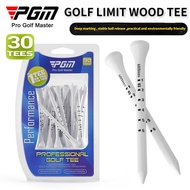 PGM Golf Wood TEE Limit Adjustable Height Ball Nail Golf Ladder Depth Mark Ball Holder Serve TEE 53m