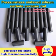 Ceramic rod tube, non pressure silicon carbide ceramic solid rod, suspended combustion rod, high-tem