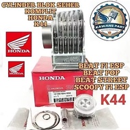 Block Seher Kit Original HONDA (K44) BEAT F1/ Esp /Pop /Vario 110 F1 /Scoopy F1 /Spacy F1 All Starte