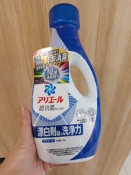 全新（未開封），Ariel，超濃縮洗衣液/洗衣精，720g，日本製，$105三支（平均$35一枝）港鐵站交收。Brand new (unopened), Ariel, super concentrat