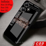 Softcase Glass Kaca Case Infinix Hot 30 Play/Infinix Hot 30i/Infinix Hot 30 (N26)