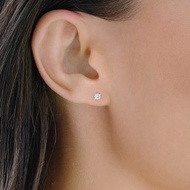 *附日本證書* 日本製 D-color 30分天然鑽石鉑金PT900耳環【換季