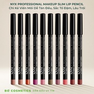 NYX Professional Makeup Slim Lip Pencil Dark Pigment, Long Lasting - Avocado Cosmetics