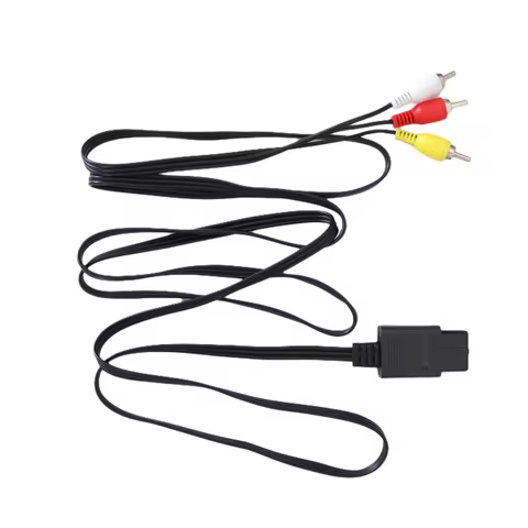 For Ns64 Audio Tv Av Video Cable to Rca for Super Nintendo for Gamecube for N64 for Snes