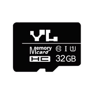 YL YLTF8G Kartu Memori TF 32GB/64GB / 128GB C10 Penyimpanan Data Kecep