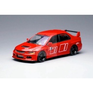 YES x Peako 1:64 Mitsubishi Lancer Evolution 9 Ralliart Red [Free 1 Set] Red Modified Kit #1, 2 or 3