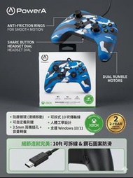 PowerA Gaming Controller for Xbox Series X|S and Microsoft PC  有線控制器，適用於 Xbox Series X|S、Xbox One 和 