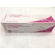 100 pcs per box SYRINGE 5 CC / 5ml  WITHOUT NEEDLE LUER SLIP