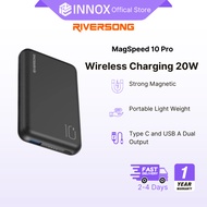 Riversong MagSpeed 10 Pro Wireless Charging Power Bank Fast Charging