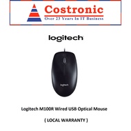 LOGITECH M100R WIRED USB OPTICAL MOUSE