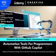 Automation Video Course-Automation Tools for Programmers with GitHub Copilot | Learn Coding Automati