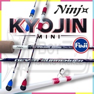 NINJA KYOJIN MINI SOLID CARBON JIGGING ROD FISHING ROD NINJA MICRO JIGGING LIGHT JIGGING
