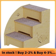 Pet Ladder, Elderly Cat and Dog Bed Ladder, Sofa Ladder, Dog Steps Wooden Teddy Cat Stairs