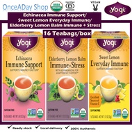 Yogi Tea, Echinacea Immune Support Tea/ Sweet Lemon Everyday Immune Tea/ Immune+Stress Elderberry Le
