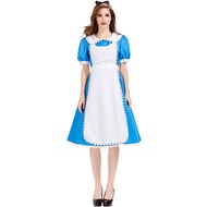 Halloween Costume Adult Alice in Wonderland Costume Japanese Anime Maid Costume