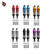 [Blesiya] 4 Pieces Hydraulic Shock Absorbers for RC Car Dampers Replace Parts Metal 55mm 1/12 1/16 R