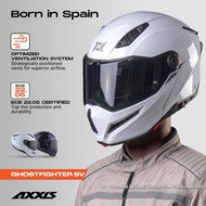 NEW BRAND | AXXIS G.FIGHTER SV PD SOLID Modular Dual Visor Motorcycle Helmet | ECE 22.06