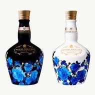 皇家禮炮21年藍白玫瑰成套組