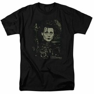 Edward Scissorhands Edward T Shirt Mens Lesen Klasik 80-an Filem Tee Hitam