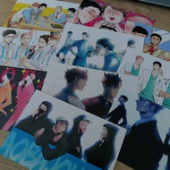 [Moriland] Haikyuu - Aoba Johsai Series Fanart Postcard