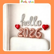 Hello 2026 balloon decoration CNY CNY 2026