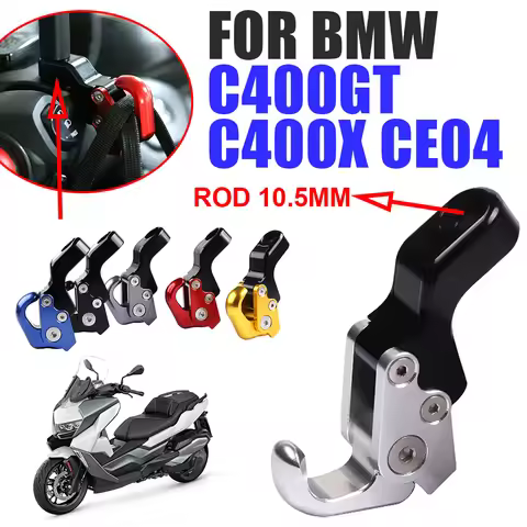 For BMW C400GT C 400 GT CE04 CE 04 Motorcycle Accessories Luggage Bag Hook Claws Hanger Crotchet Gri