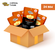 ขนมข้าวแผ่นอบกรอบเพื่อสุขภาพ อร่อย มี อย และฮาลาล RISE BUDDY รสคัทสึโอะ รมควัน (ลัง 24 ซอง)