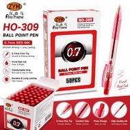 Teacher’s Day | ZYM Economy Red Ball Point Pen 0.7mm 50 Pcs Value Pack Pens School,office