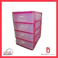 3/4/5 TINGKAT LACI KECIL/ LACI PLASTIK BERTINGKAT/ TIER MINI DRAWER STORAGE /ACCESSORIES DRAWER /STA