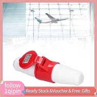 1qipin.my Garosa Industrial Plug Connector  3 Phase 4 Pin 380-415V 16A IP44 PA66 Brass for Industry 