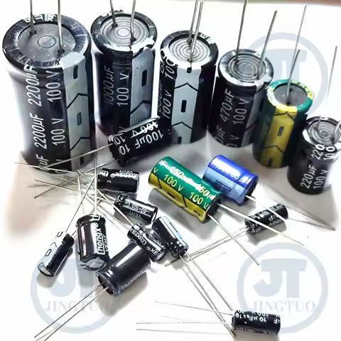 Electrolytic Capacitor 100/63/50/35/25V 10/22/33/47/100/150/220/330/470/680/1000/1500/2200/3300/4700