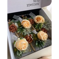 Ready Stock - Corsages & Boutonnière | Pin Flower | Boutonniere