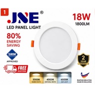 JSE LED SELLING Downlight 6 Inch 18W Round｜6500K Daylight｜Lampu Downlight