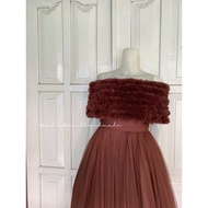 Rona gown | Maternity gown | Tile dress | Maternity dresses | Pre-wedding gown | Bridesmaid gown