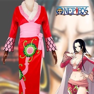 Empress Hancock Cosplay Costume - Anime Cheongsam Outfit with Cloak