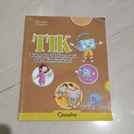 ORI BOOK ICT BOOK FOR CLASS 4 SD PUBLISHER QUADRA