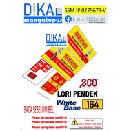 Eco truck diy yellow decal white base