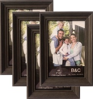 Photo Frame Size 4R - (4pcs) Dark Grey