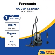 Panasonic Mc-Cl601 Powerful 1600W Cyclone Bagless Canister Vacuum Cleaner Mc-Cl601Av47