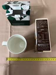 ⭐️ 超值優惠組合-（非即期品）【OKTEA歐可茶葉】 真奶茶 台灣珍珠奶茶（控糖設計，2包/盒）*1盒+ 【START BUCKS 星巴克】經典馬克杯（370ml）*1個