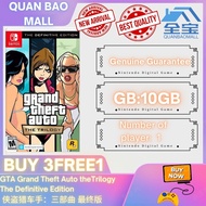 GTA Grand Theft Auto theTrilogy The Definitive Edition (Nintendo Switch) Muat turun Permainan Digita