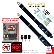 DNOR 212K 2CH 433MHZ WA3 ( SET ) SWING AND FOLDING HEAVY DUTY DREAM ARM AUTO GATE SYSTEM DNOR212K D'