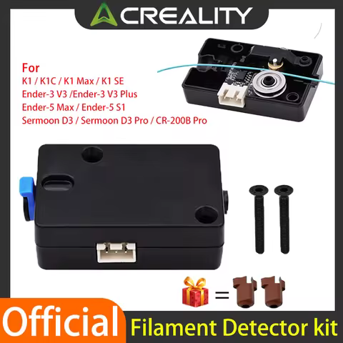 Creality K1 /K1 Max Filament Runout Sensor Kit 1.75mm Smart Filament Detector For Creality Ender-3 V