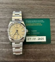 勞力士蠔式恒動126000香檳色